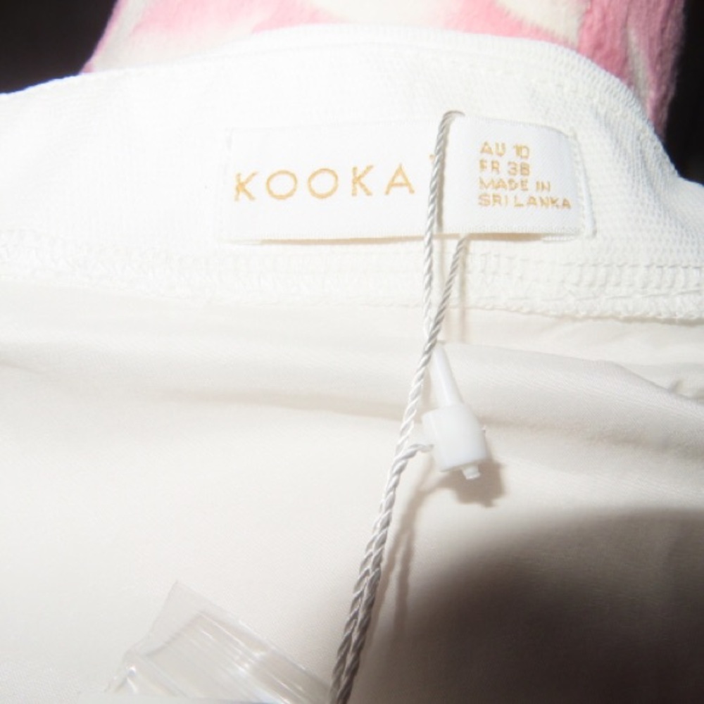 Kookai Natural White Oyster Vest Top - Picture 4 of 5